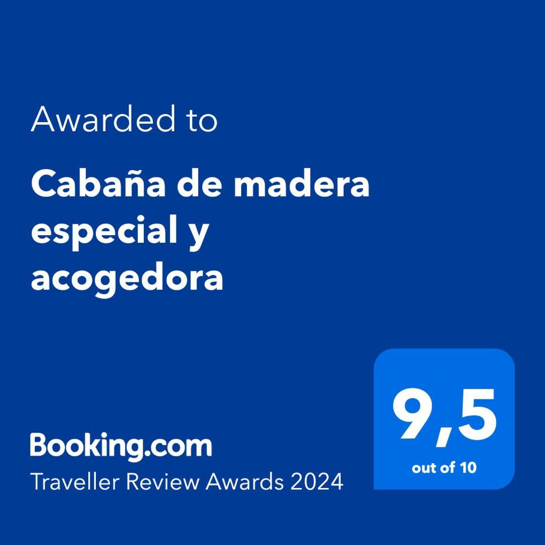Cabana De Madera Especial Y Acogedora Cardenete Exterior photo